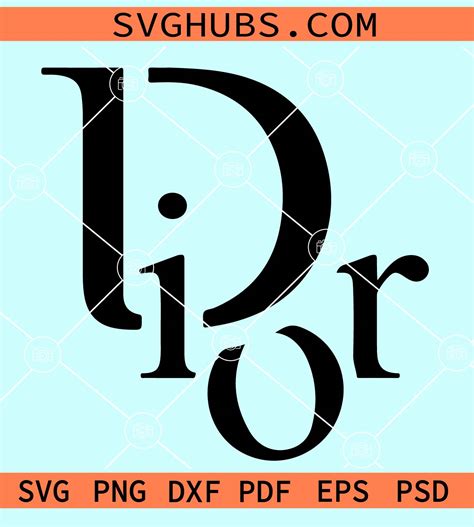 christian dior svg